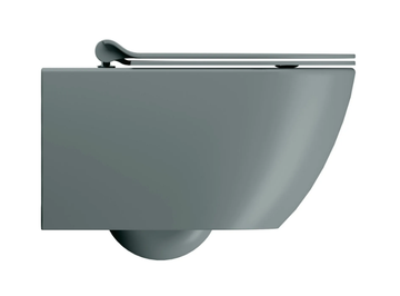 COLOR ELEMENTS 55X36 - Wall-hung back to wall ceramic toilet by GSI ceramica - view 3